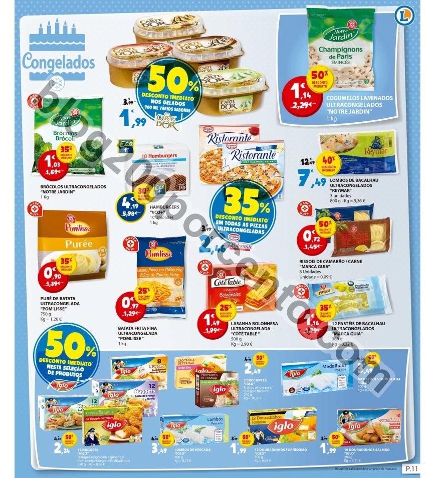 Antevisão Folheto E-LECLERC Aniversário Rana de 