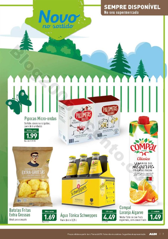 Antevisão Folheto ALDI Promoçõesa partir de 4 a