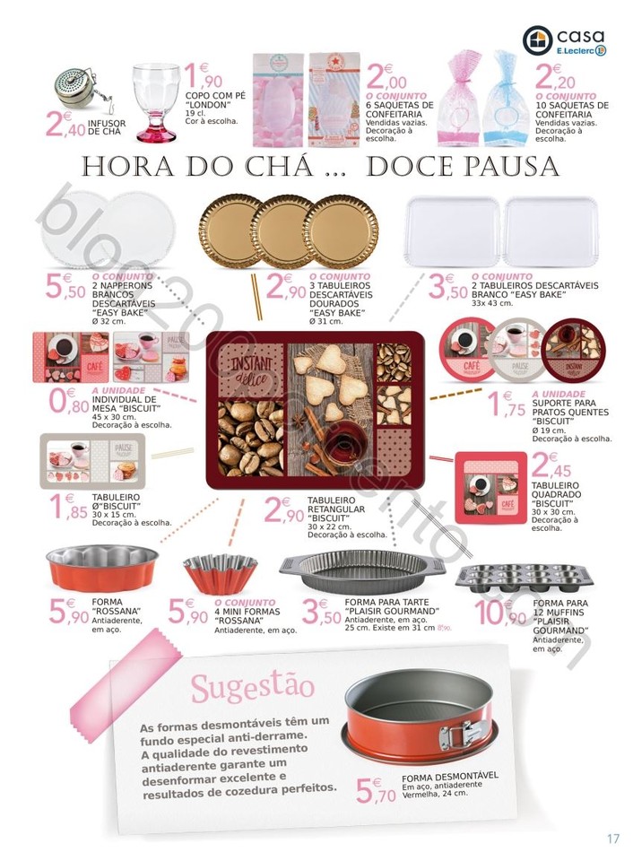 Casa E-LECLERC 2017 promoções até 31outubro p17