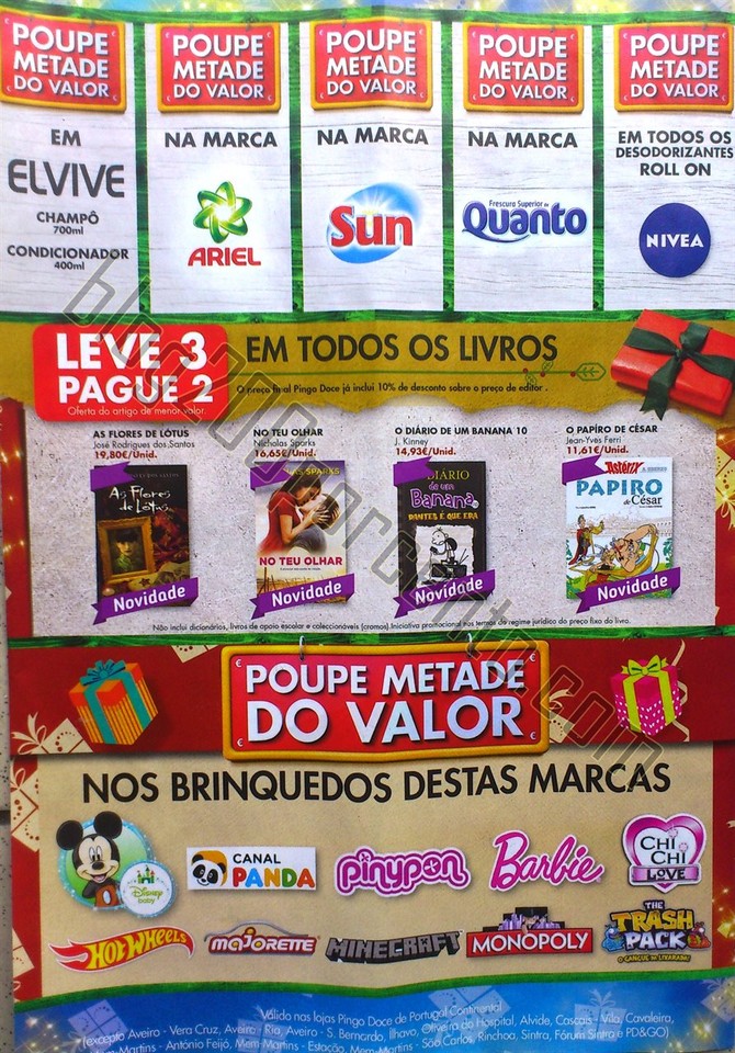 Novo Folheto PINGO DOCE Promoções de 10 a 14 dez