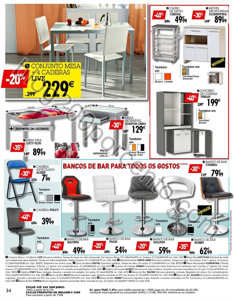 Antevisão Folheto CONFORAMA Promoções de 29 set