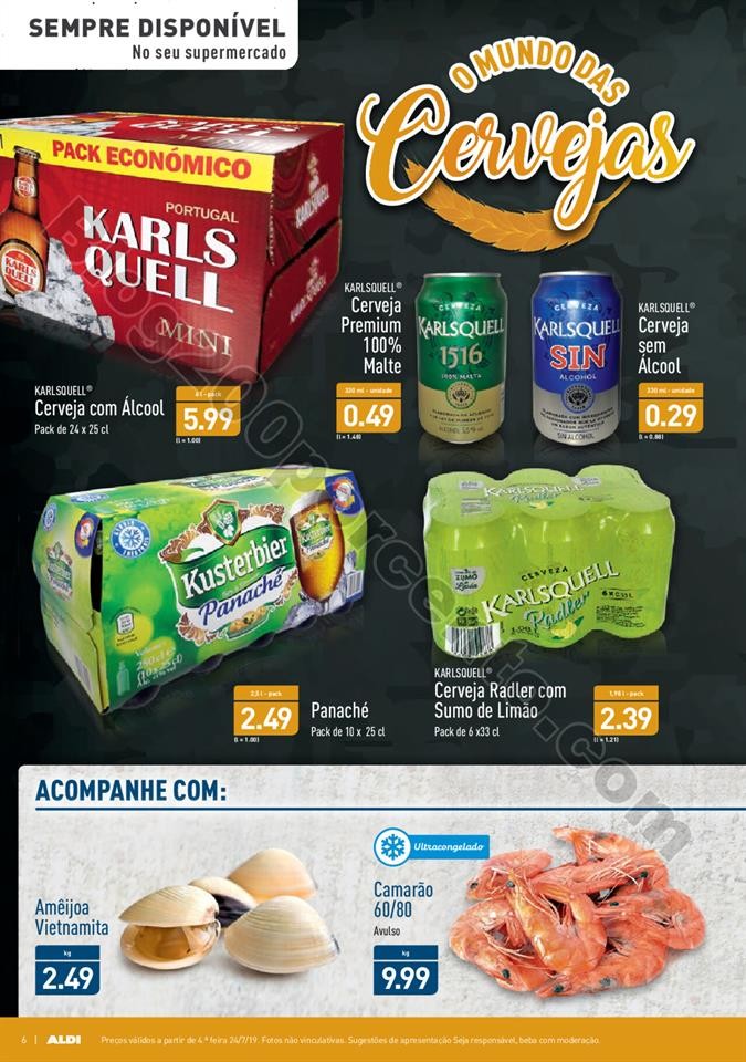Antevisão Folheto ALDI Promoções a partir de 24