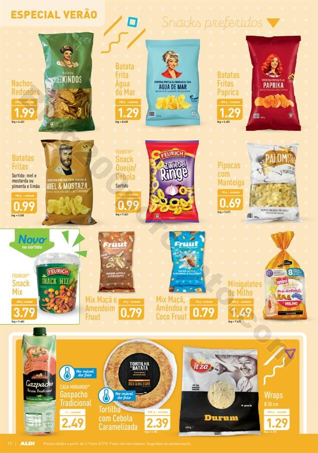 Antevisão Folheto ALDI Promoções a partir de 3 