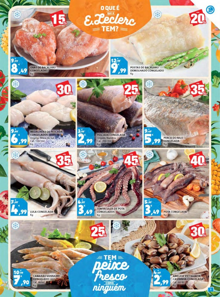 Antevisão Folheto E-LECLERC Promoções de 14 a 2
