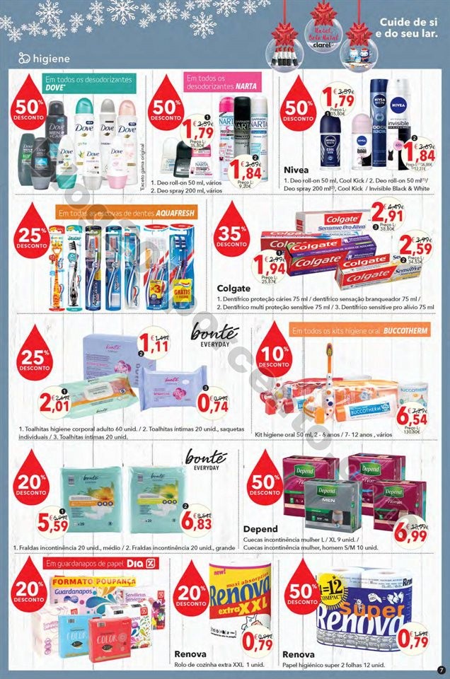 Antevisão Folheto CLAREL Promoções de 22 novemb