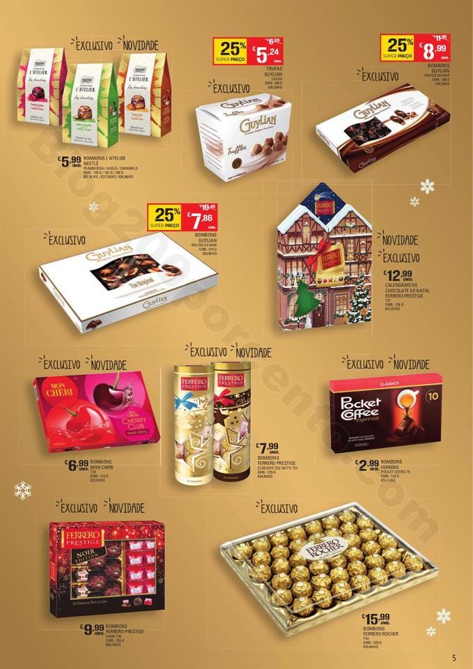 Continente Folheto Feliz Natal 19 novembro a 24 de