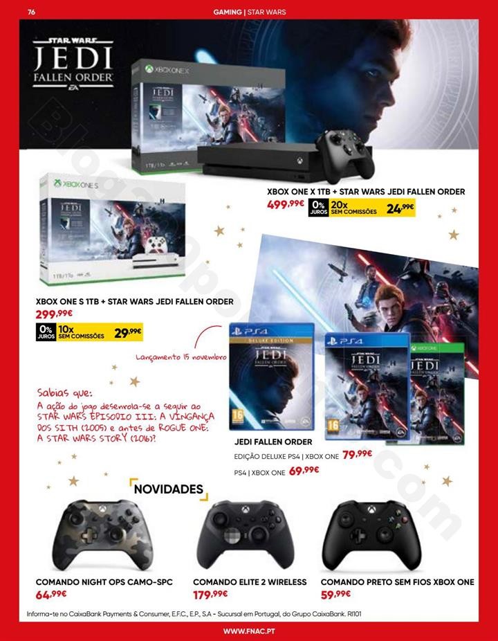 Antevisão Folheto FNAC Natal Tecnologia Promoçõ