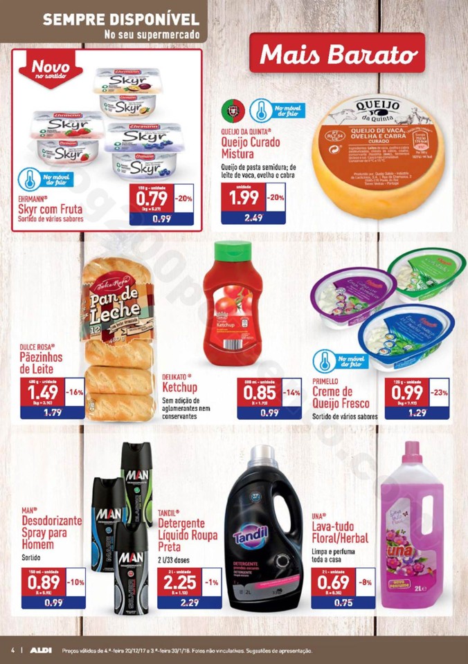 Antevisão Folheto ALDI Promoções a partir de 20