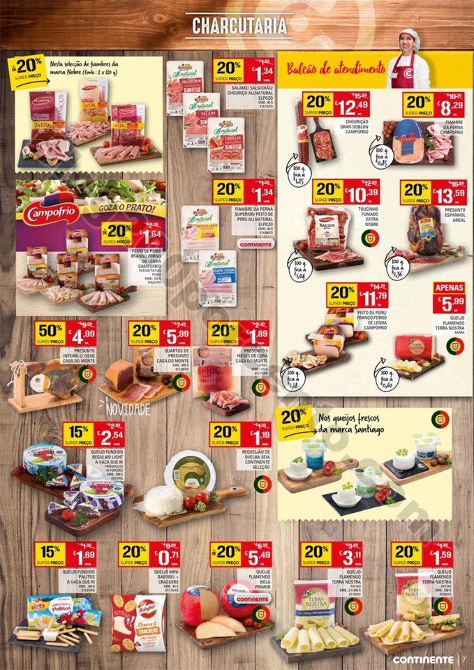 Antevisão Folheto CONTINENTE Promoções de 5 a 1