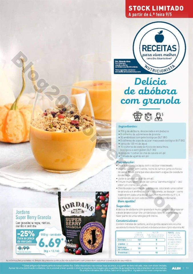 Antevisão Folheto ALDI Promoções a partir de 9 