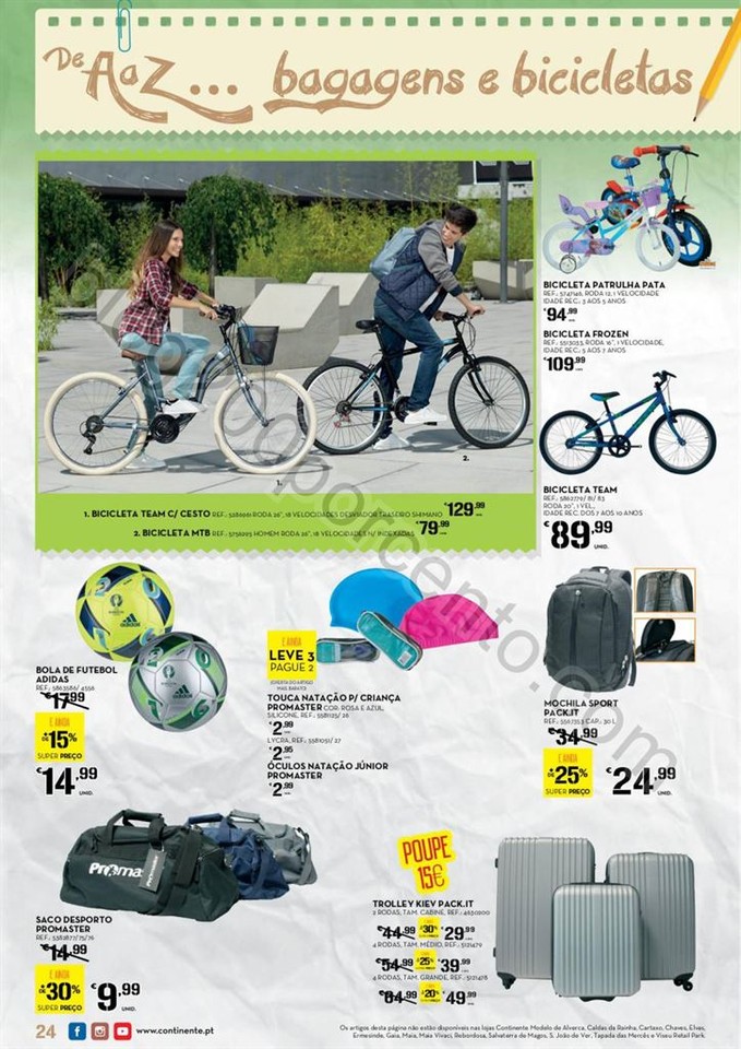 Antevisão Folheto MODELO Regresso às aulas de 18