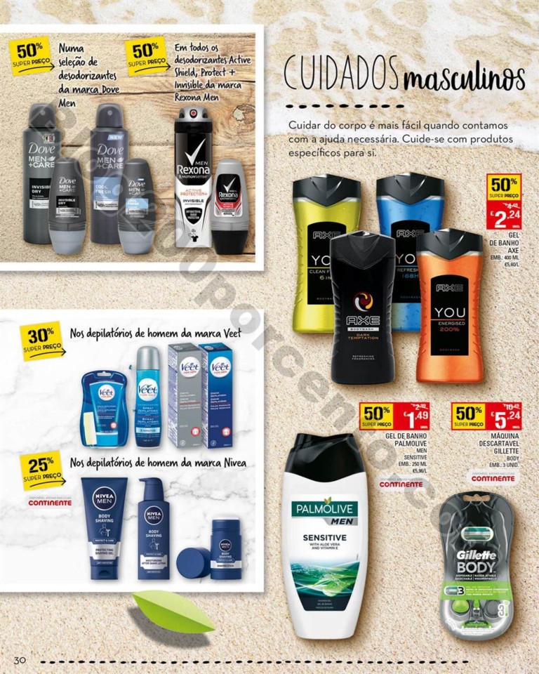 Antevisão Folheto CONTINENTE Beleza verão promo