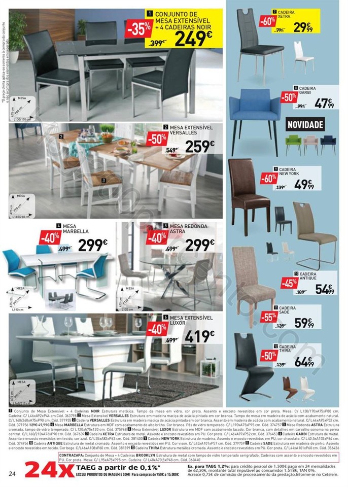 Novo Folheto CONFORAMA promoções de 9 a 23 fever