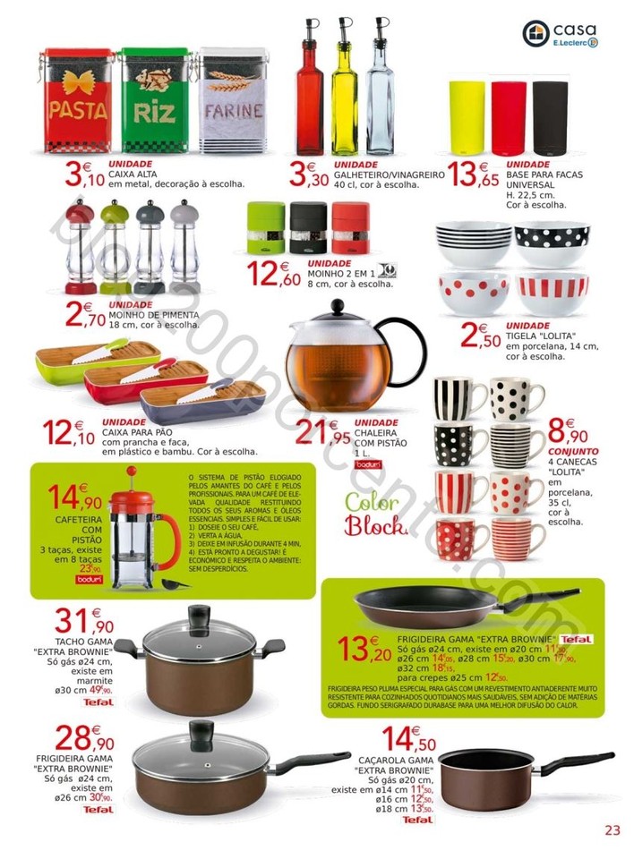 Novo Folheto E-LECLERC Extra promoções até 31 d