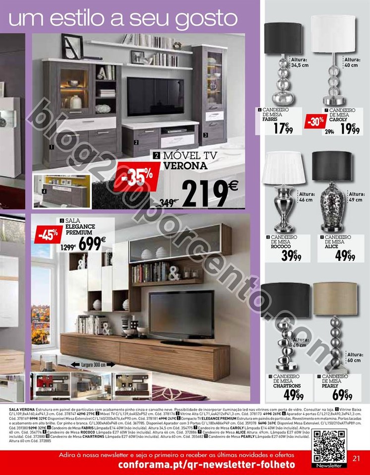 Antevisão Folheto CONFORAMA Nacional promoções 