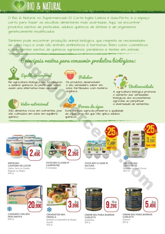 Antevisão Folheto EL CORTE INGLÉS Promoções de