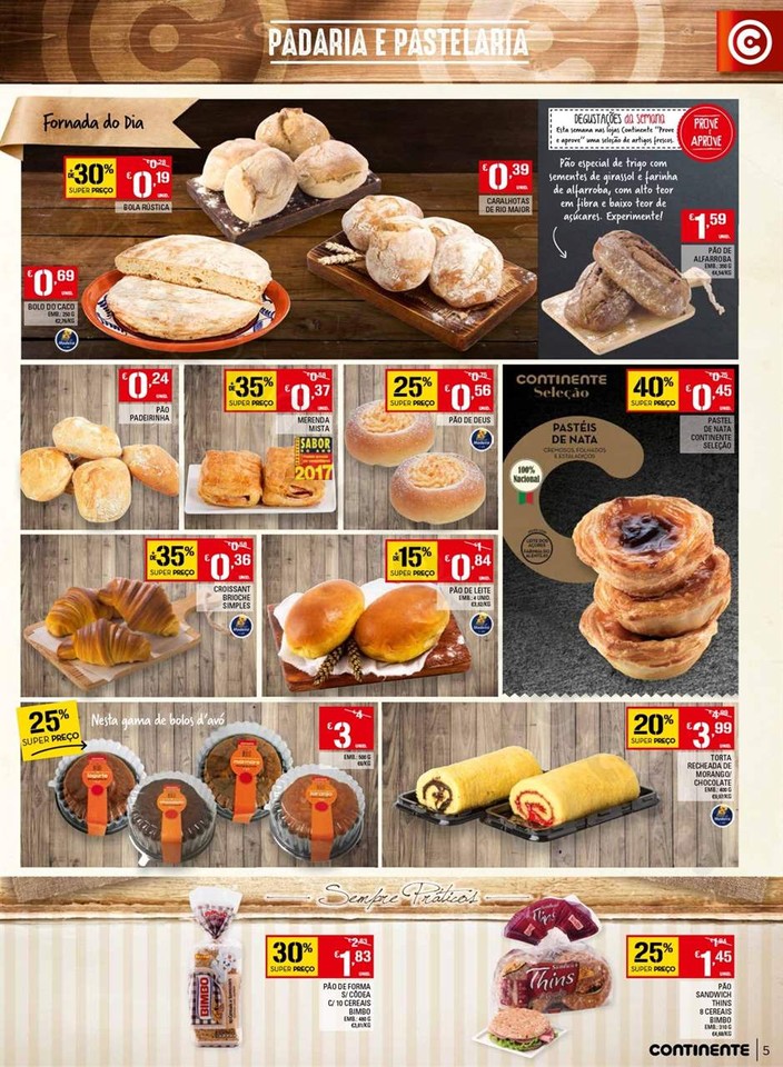 Antevisão Folheto Continente Madeira 11 a 17 outu