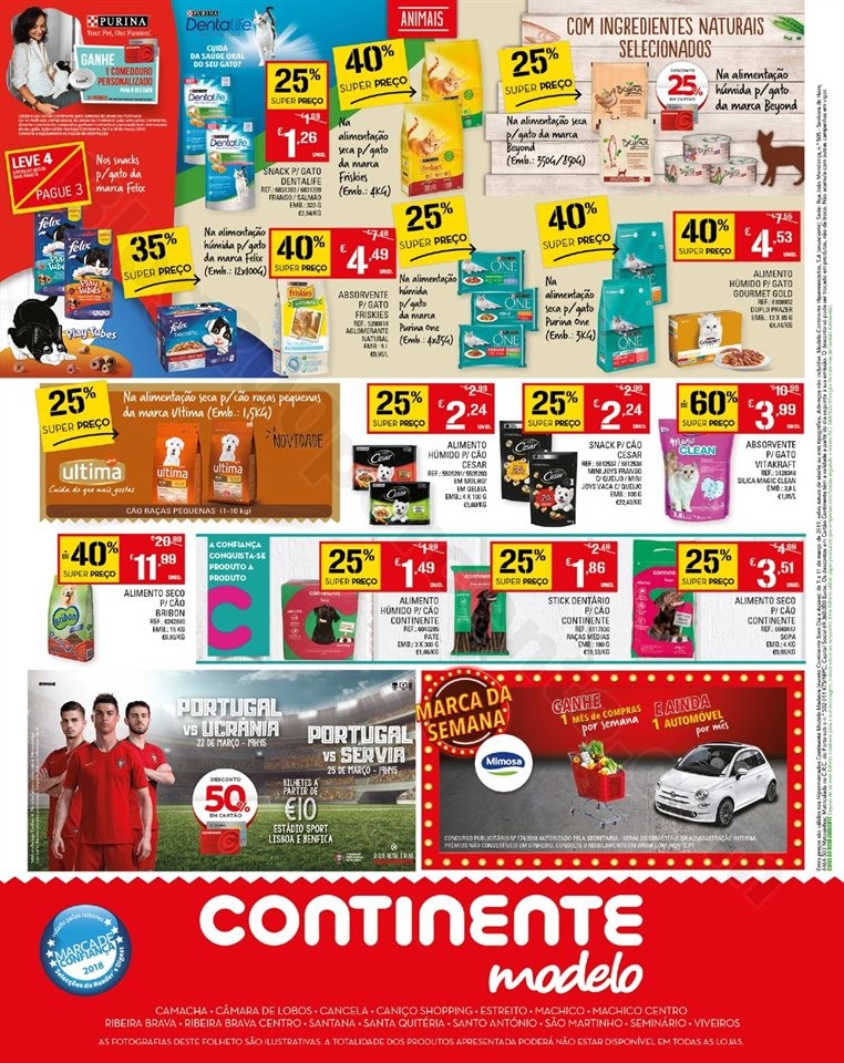 Antevisão Folheto CONTINENTE Promoções de 5 a 1