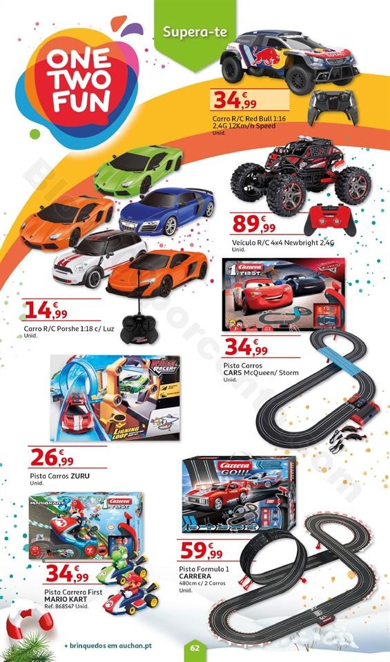 Folheto Brinquedos Natal AUCHAN Promoções de 8 n