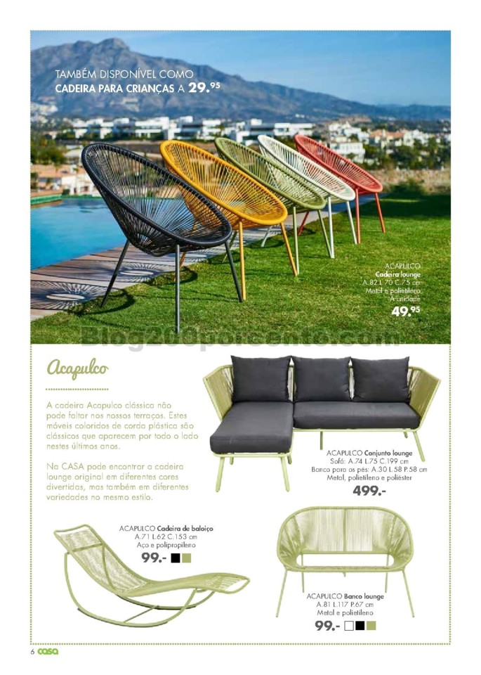 antevisão folheto CASA Jardim Promoções de 30 m