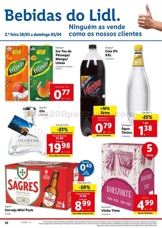 Antevisão Folheto LIDL Promoções de 30 março a