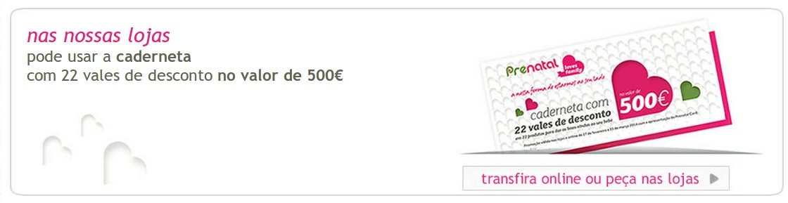 500€ em vales | PRÉNATAL | para imprimir