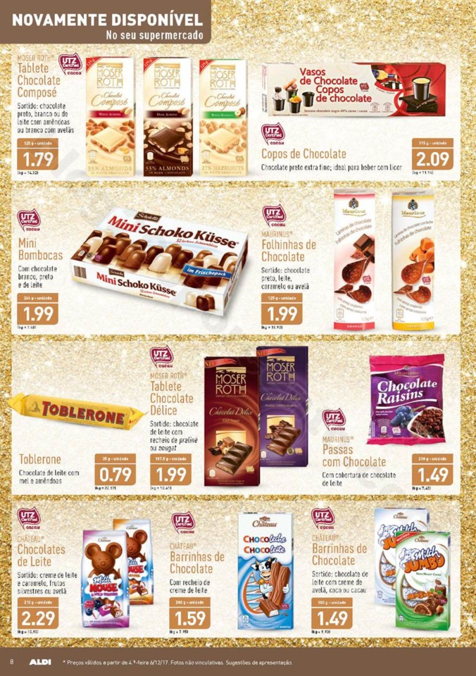 Antevisão Folheto ALDI Natal Promoções a partir