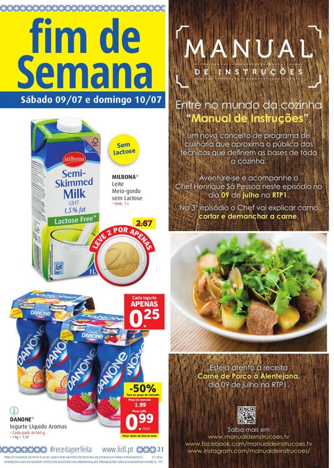 Antevisão Folheto LIDL Promoções de 7 a 13 julh