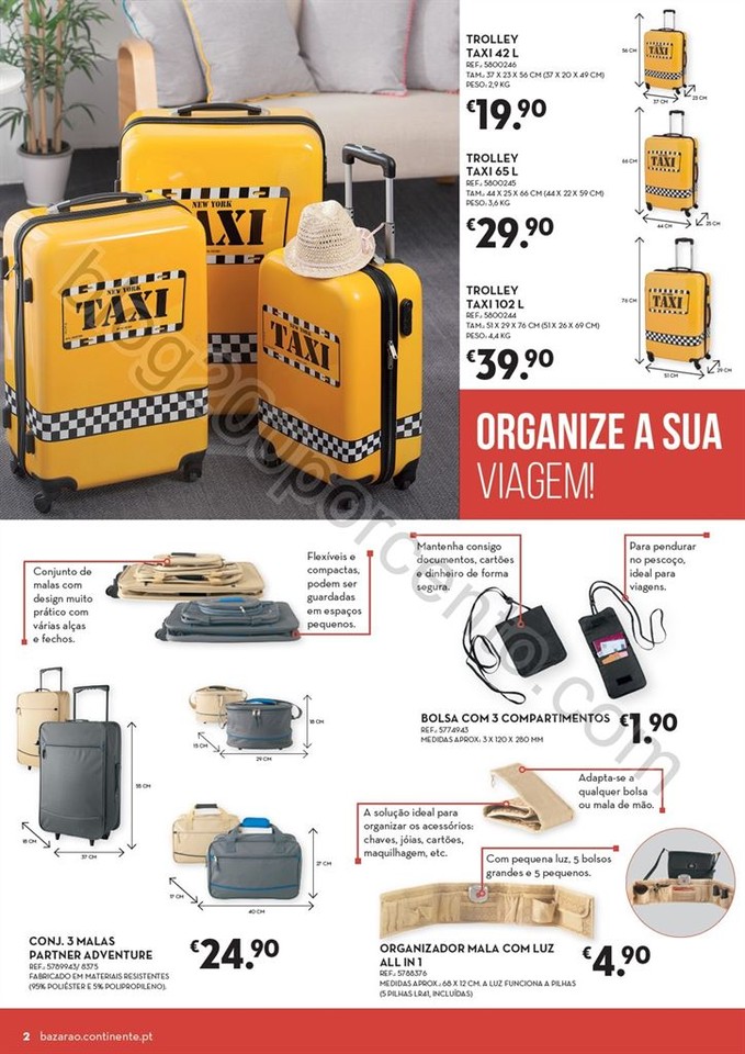 Antevisão Folheto CONTINENTE Bazarão de 16 a 22 