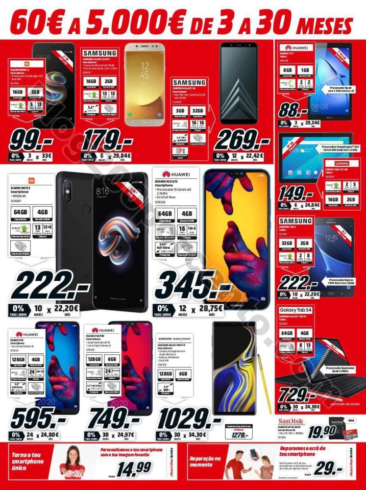 Antevisão Folheto MEDIA MARKT Promoções de 29 a