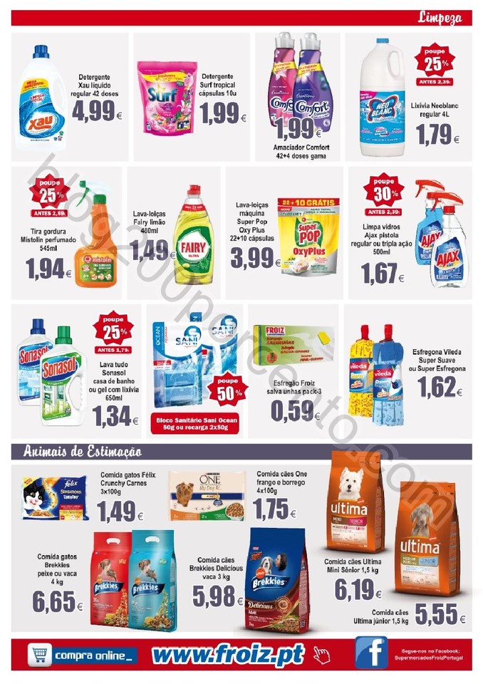Novo Folheto FROIZ Promoções até 24 novembro p1