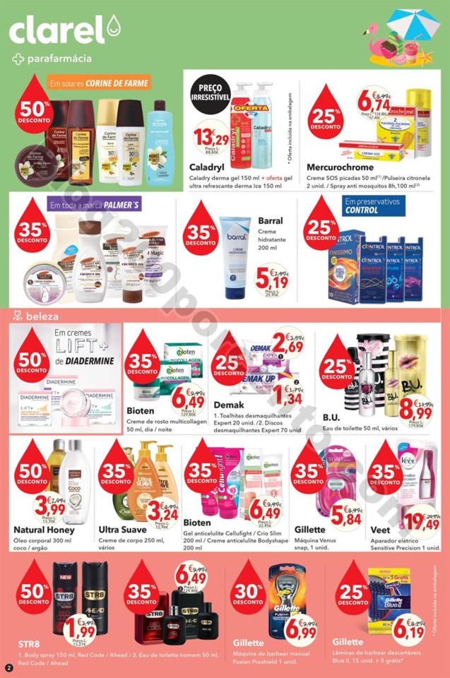 Antevisão Folheto CLAREL Promoções de 16 a 29 a