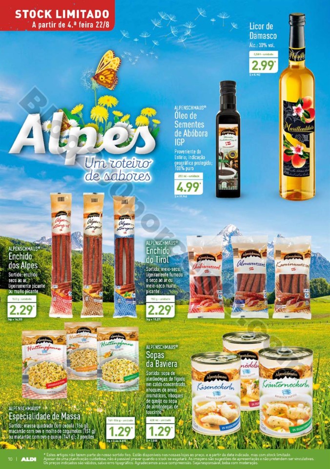 Antevisão Folheto ALDI Promoções a partir de 22