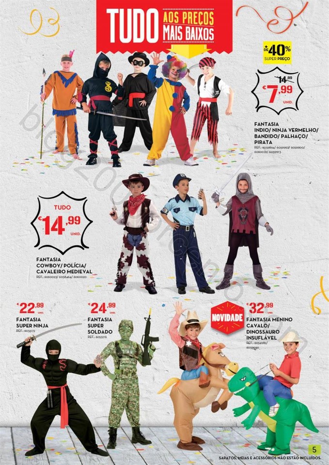 Antevisão Folheto CONTINENTE Carnaval promoções