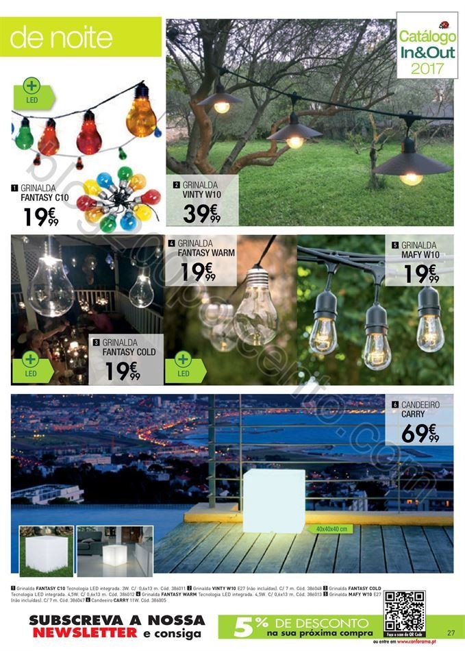 Antevisão Folheto CONFORAMA In&amp;Out de 6 abril a 2