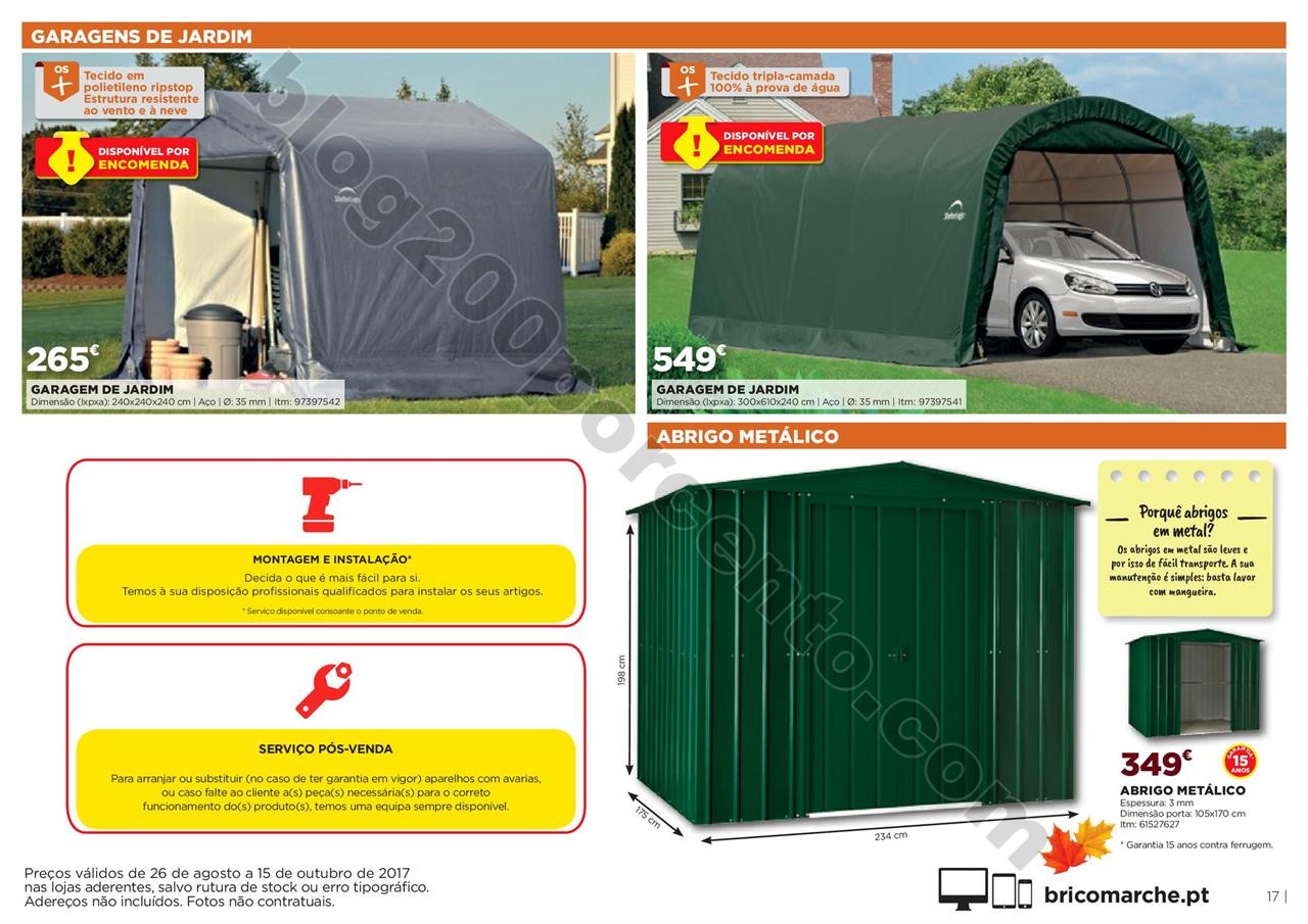 Novo Folheto BRICOMARCHÉ promoções até 15 outu