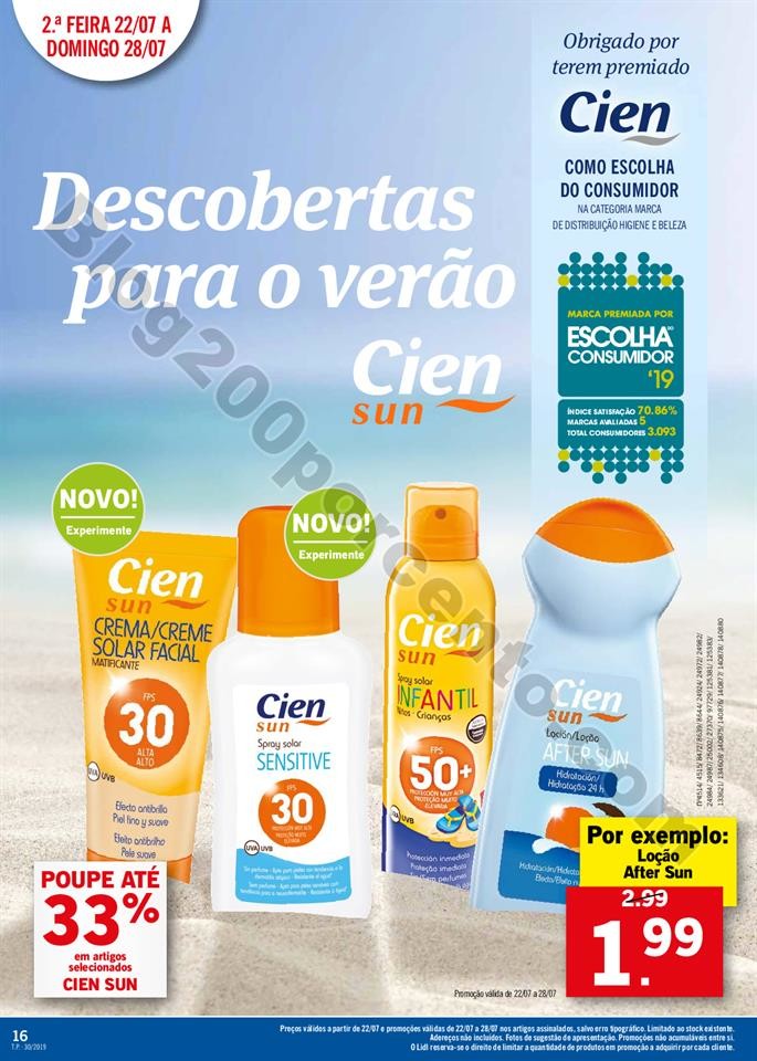 folheto LIDL alimentar Promoções a partir de 22 