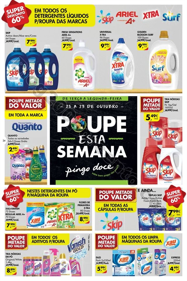 Antevisão Folheto PINGO DOCE Madeira 23 a 29 out