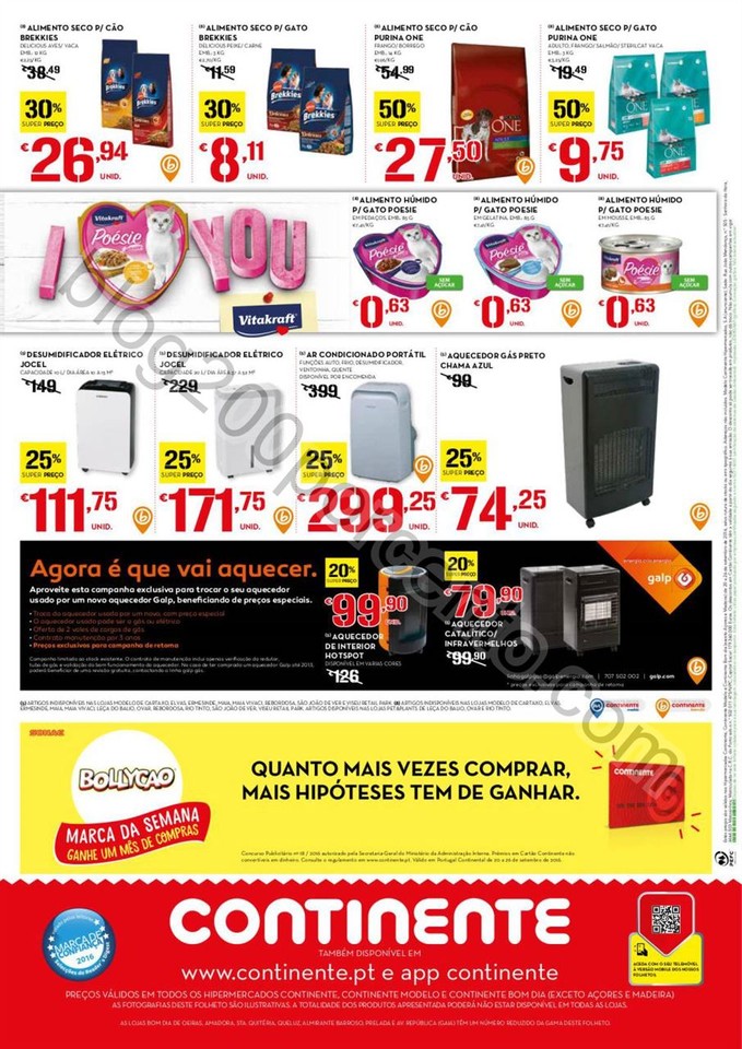 Antevisão Folheto CONTINENTE Promoções de 20 a 
