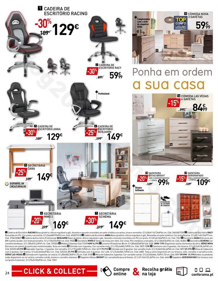 Antevisão Folheto CONFORAMA Promoções de 28 set