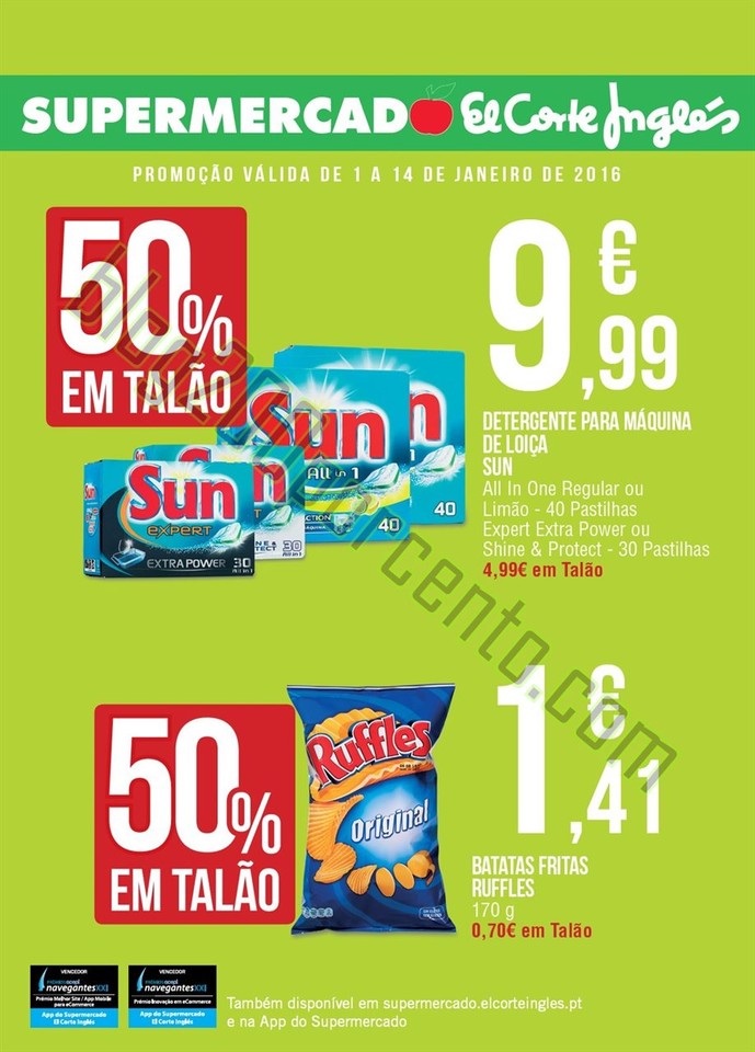 Novo Folheto EL CORTE INGLÉS Promoções até 14 