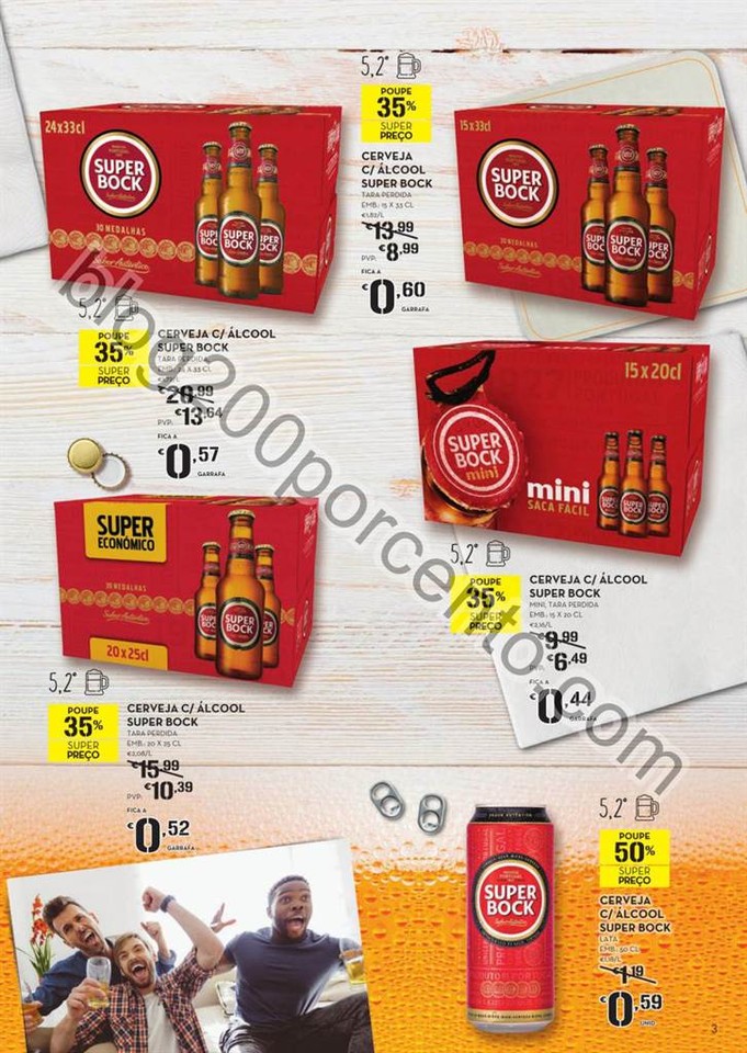 Antevisão Folheto CONTINENTE Cervejas promoções
