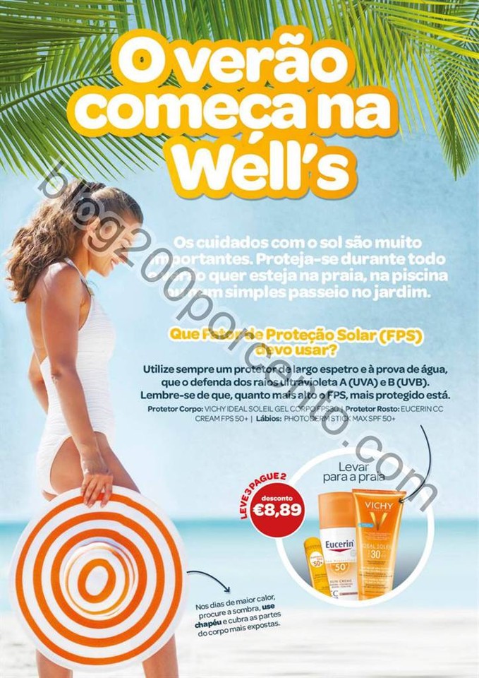 Novo Folheto WELLS Promoções verão de 21 junho 