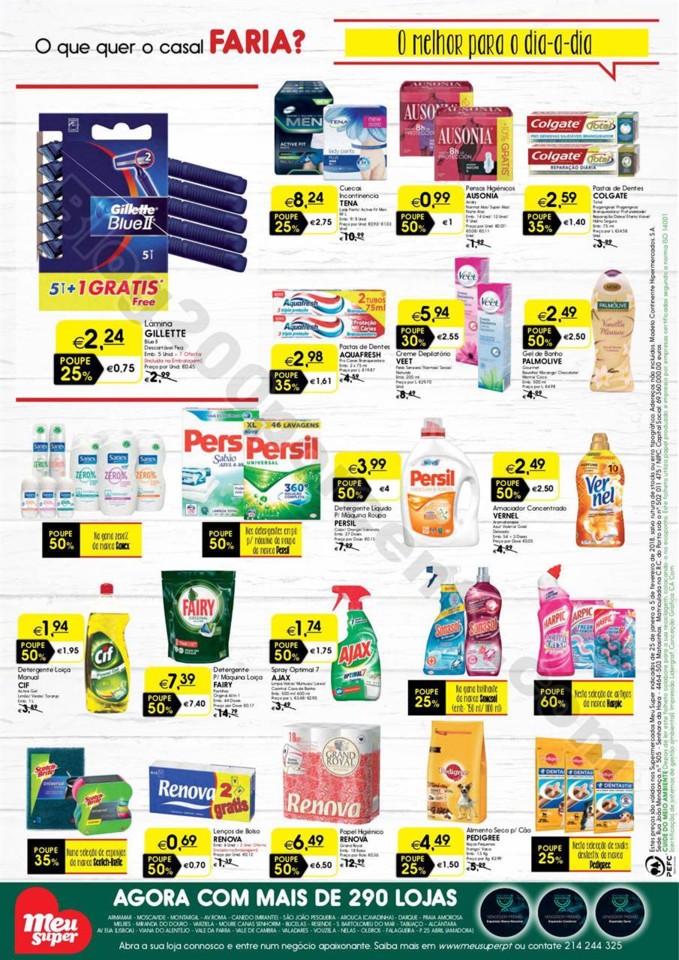 Antevisão Folheto MEU SUPER Promoções 25 janeir