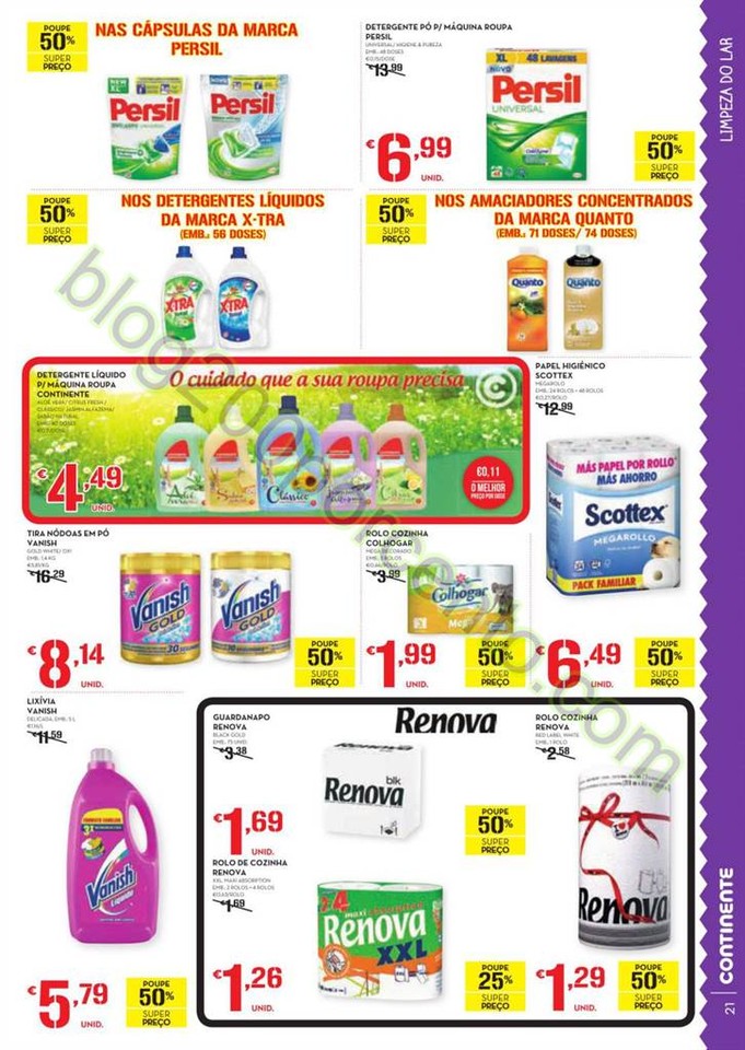 Antevisão Folheto MODELO - CONTINENTE Madeira de 