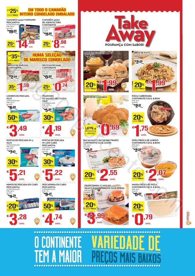 Antevisão folheto CONTINENTE Promoções de 18 a 