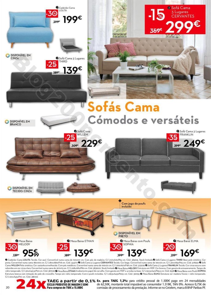 Antevisão Folheto CONFORAMA Promoções de 8 feve
