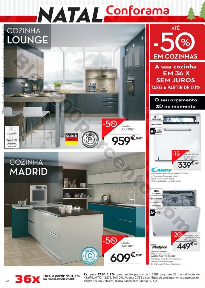 Antevisão Folheto CONFORAMA Natal promoções at