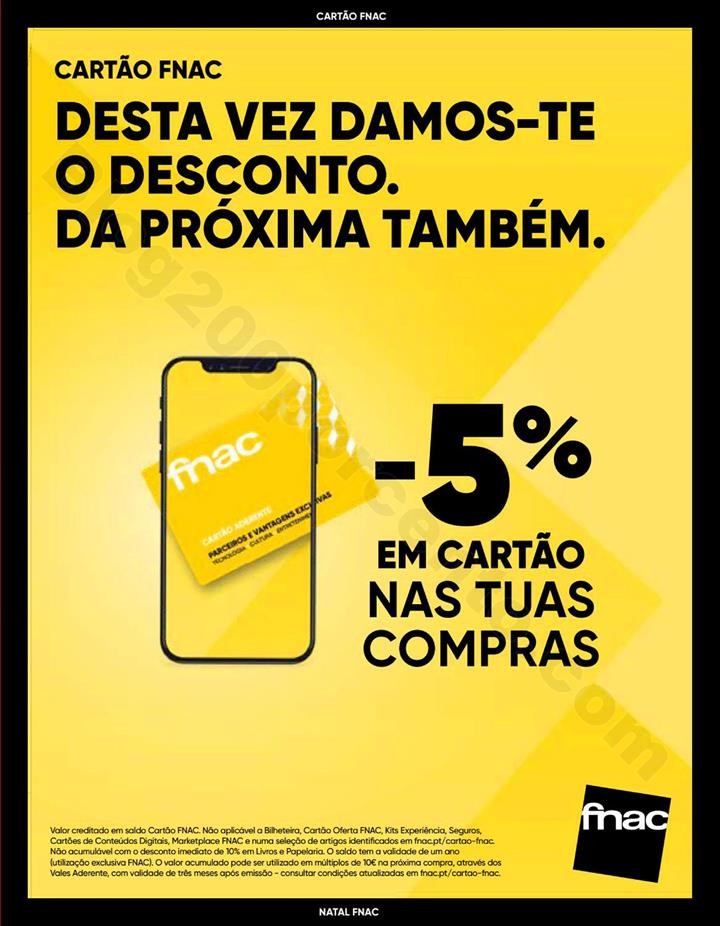 Antevisão Folheto FNAC Natal Tecnologia Promoçõ