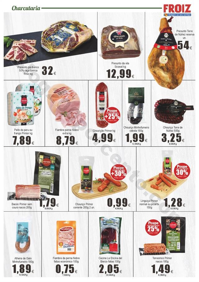 Antevisão Folheto FROIZ Promoções de 6 a 26 jun